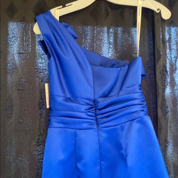 Blue Cocktail Dress - Picture 4 of 6